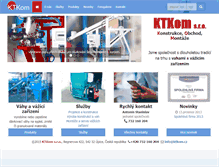 Tablet Screenshot of ktkom.cz